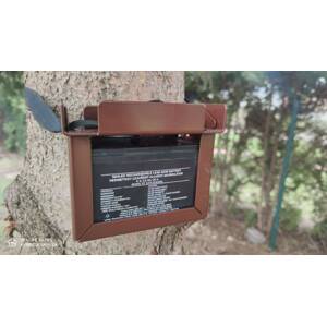 Kovový box pro externí baterii 6V
