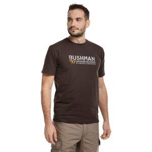 Bushman tričko Voyta dark brown XL