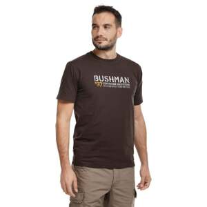 Bushman tričko Voyta dark brown XXXL