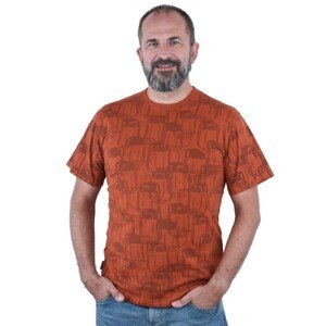 Bushman tričko Robson terracotta XL