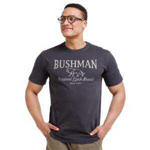 Bushman tričko Bafale dark brown XXL