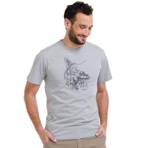 Bushman tričko Winton light grey M