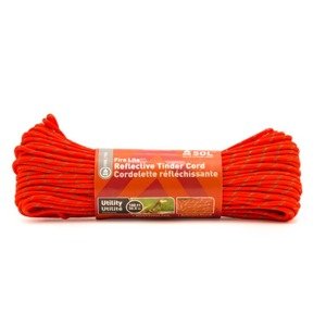S.O.L. Survive Outdoors Longer Reflexní hořlavá padáková šňůra 275 S.O.L Fire Lite Reflective Tinder Cord - 30,5m