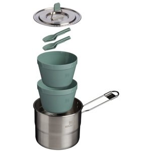 STANLEY® Kompaktní set na vaření pro dva STANLEY Wildfare Go Two Bowl Cook Set 1,1l Shale/Charcoal