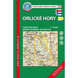 Trasa - KČT Turistická mapa - Orlické hory, 9. vydání, 2023