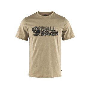Tričko Fjällräven Lush Logo T-Shirt - Fossil Velikost: L