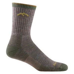 Ponožky merino Darn Tough 1466 Hiker Micro Crew Midweight - Taupe Velikost: M