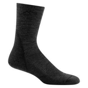 Ponožky merino Darn Tough 1972 Light Hiker Micro Crew Lightweight - Black Velikost: S