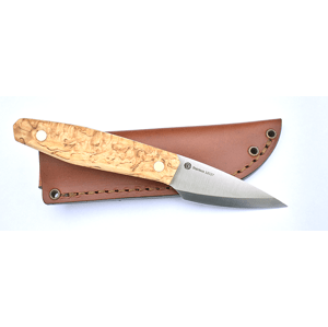 NKD - Nordic Knife Design Nůž NKD Kiridashi 75 Curly Birch - 12C27
