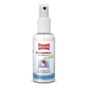 Repelent Ballistol Sensitive –  bez DEET pro alergiky – 100 ml