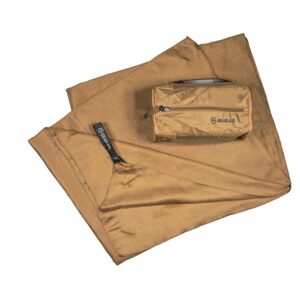 Antibakteriální ručník GEARAID Microfiber Towel Coyote - 50 x 100 cm