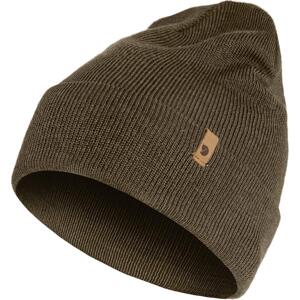 Čepice Fjällräven Classic Knit Hat - Dark Olive