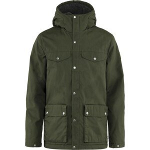 Zateplená bunda Fjällräven Greenland Winter Jacket M - Deep Forest Velikost: XL