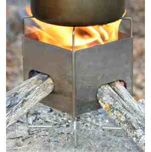 Firebox Outdoors Turistický vařič DŘÍVKÁČ Firebox Gen2 Titanium Nano Ultralight Stove X-Case KIT
