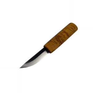 Nůž Juha Perttula JSP - Village Smith Puukko Curly Birch