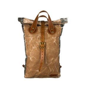 Taška RANEC JUBÖ Bushcraft WAXED - khaki/písková