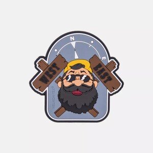 Helikon-Tex® Nášivka PVC Beardman OUTBACK