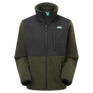 Mikina Ridgeline Hybrid Fleece - Olive & Black Velikost: XL