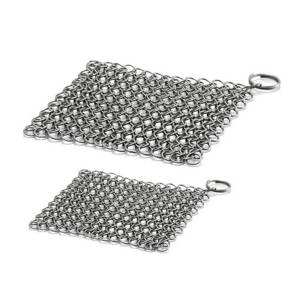 Ocelová drátěnka na ocelové a litinové nádobí Petromax Ring Cleaner 20 cm