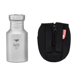 Titanová láhev Keith Sport Bottle 400 ml