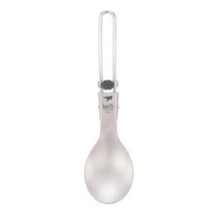 Malá titanová skládací lžíce Keith Folding Spoon Ti5302