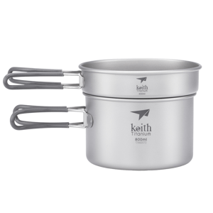 Titanová dvoudílná sada na vaření Keith Cook Set Ti6012 (170g)