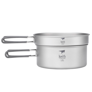 Titanová dvoudílná sada na vaření Keith Cook Set Ti6017 (225g)