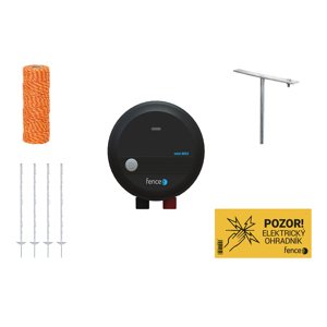 Set elektrického ohradníku Fencee mini M03 pro kočky a psy - instalace do 100 m