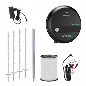 Set elektrického ohradníku Fencee DUO PD10 - instalace do 200 m pro koně, kozy, drůbež, lesní zvěř