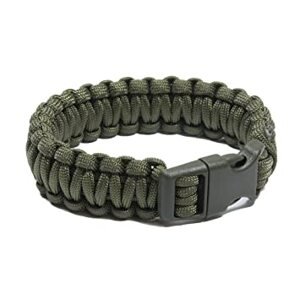 Survival náramok MilTec Paracord zelený XL