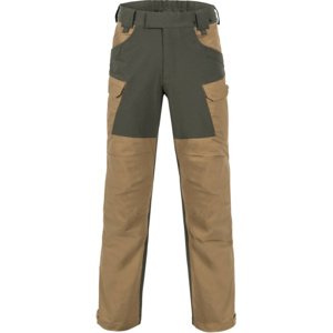 Kalhoty Hybrid Outback barva - Taiga Green / černá XL