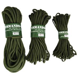Lano Mil-TEC Commando-Seil 9mm - 15m olivové