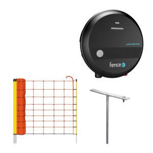 Set mobilního výběhu FENCEE pro králíky a psy - síťový zdroj - síť 50 m