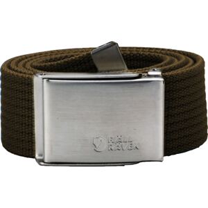 Opasek Fjällräven Canvas Belt – Dark Olive