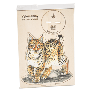 Vylomeniny se zvířátky TETRAO - rys