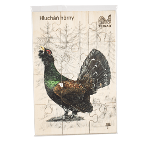 Puzzle do kapsy TETRAO - tetřev