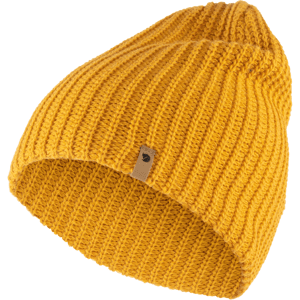 Čepice Fjällräven Övik Melange Beanie Mustard Yellow