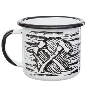 Smaltovaný hrnek Helikontex AXE ENAMEL MUG 0,35L