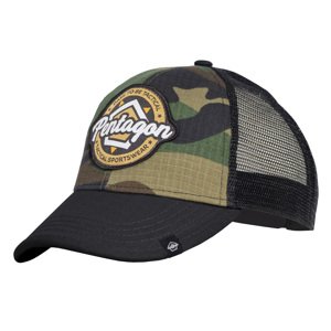 Kšiltovka Pentagon Era Trucker - PE Woodland