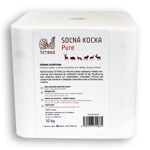 Solná kostka TETRAO Pure 10 kg