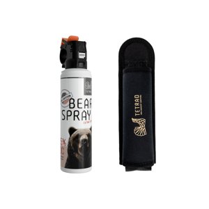Balíček DUO TETRAO - Bear spray 150 ml + pouzdro (150 ml, 200 ml)