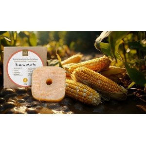 Lesní lízátko TETRAO s příchutí kukuřice - 2kg