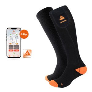 Vyhřívané ponožky Alpenheat Fire-Socks ovládání přes aplikaci XL