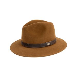 Lovecký klobouk TETRAO Exclusive zajíc - hnědý 60