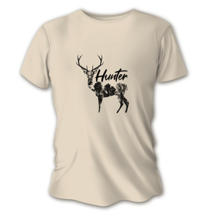 Dámské lovecké tričko TETRAO Hunter - pískové XS