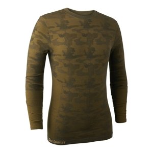 Pánské lovecké termo triko Deerhunter Camou Wool L/XL