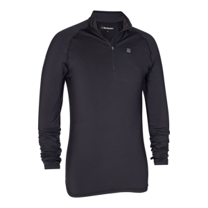Vyhřívané tričko Deerhunter Heat se zipem – černé 2XL