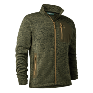 Pánská mikina Deerhunter Sarek Knitted - Olive Night Melange 3XL