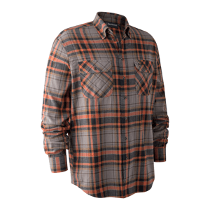Pánská lovecká košile Deerhunter Marvin - Orange Check 39/40