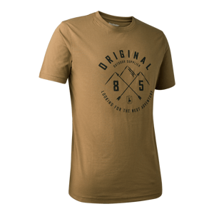 Pánské triko Deerhunter Nolan - Butternut 4XL